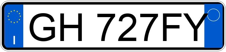 Numer rejestracyjny GH727FY posiada OPEL Crossland