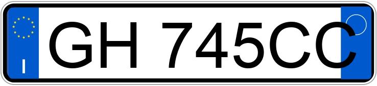 Numer rejestracyjny GH745CC posiada PEUGEOT 208 2a serie