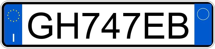 Numer rejestracyjny GH747EB posiada ALFA ROMEO Stelvio