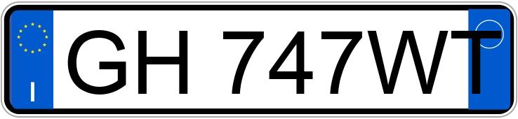 Numer rejestracyjny GH747WT posiada FORD Kuga 3a serie Numer rejestracyjny GH747WT posiada FORD Kuga 3a serie