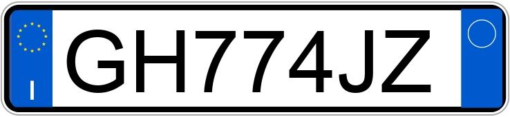 Numer rejestracyjny GH774JZ posiada FIAT Grande Punto