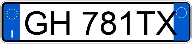 Numer rejestracyjny GH781TX posiada VOLKSWAGEN Polo 6a serie