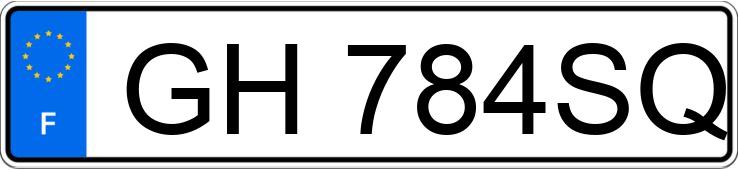 Numer rejestracyjny GH784SQ posiada MERCEDES CLASSE C IV