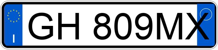 Numer rejestracyjny GH809MX posiada JEEP Compass 2a serie Numer rejestracyjny GH809MX posiada JEEP Compass 2a serie