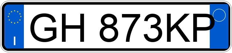 Numer rejestracyjny GH873KP posiada PORSCHE Macan