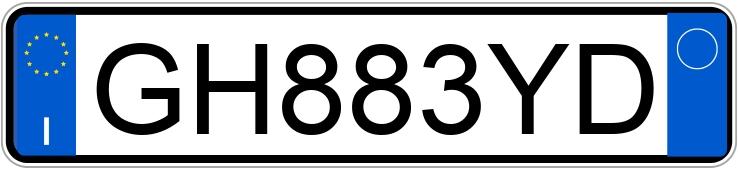 Numer rejestracyjny GH883YD posiada FIAT 500X Numer rejestracyjny GH883YD posiada FIAT 500X