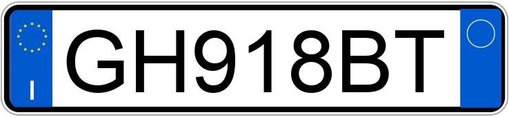 Numer rejestracyjny GH918BT posiada VOLKSWAGEN ID.3