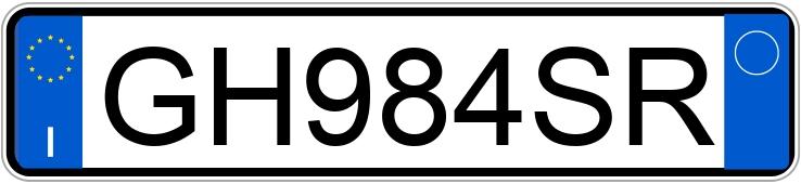 Numer rejestracyjny GH984SR posiada BMW X1 Numer rejestracyjny GH984SR posiada BMW X1