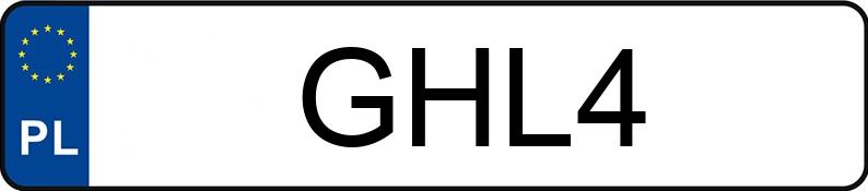 Numer rejestracyjny GHL 4 posiada HONDA CIVIC - GHL4 Numer rejestracyjny GHL 4 posiada HONDA CIVIC - GHL4