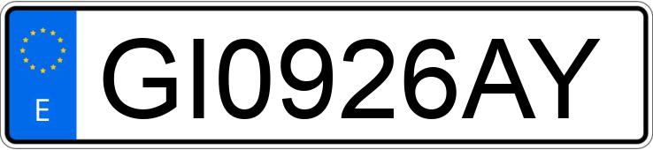 Numer rejestracyjny GI0926AY posiada FIAT DUCATO