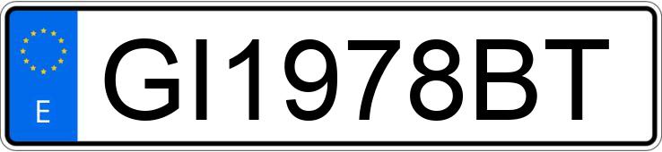 Numer rejestracyjny GI1978BT posiada FIAT SEICENTO