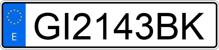 Numer rejestracyjny GI2143BK posiada TOYOTA LAND CRUISER