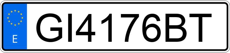 Numer rejestracyjny GI4176BT posiada RENAULT CLIO Numer rejestracyjny GI4176BT posiada RENAULT CLIO