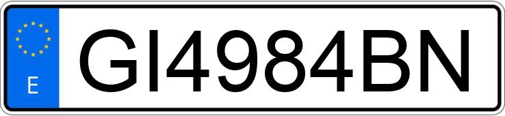 Numer rejestracyjny GI4984BN posiada OPEL ASTRA