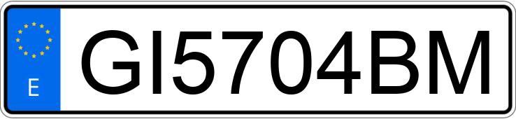 Numer rejestracyjny GI5704BM posiada YAMAHA YP 250 MAJESTY STD