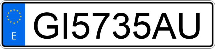 Numer rejestracyjny GI5735AU posiada HYUNDAI SCOUPE Numer rejestracyjny GI5735AU posiada HYUNDAI SCOUPE