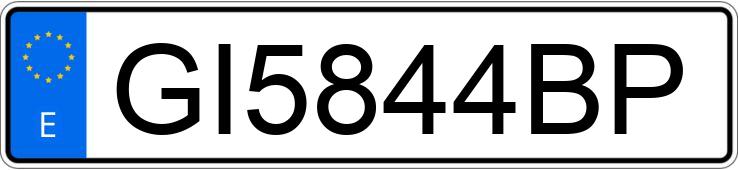 Numer rejestracyjny GI5844BP posiada VOLKSWAGEN NEW BEETLE