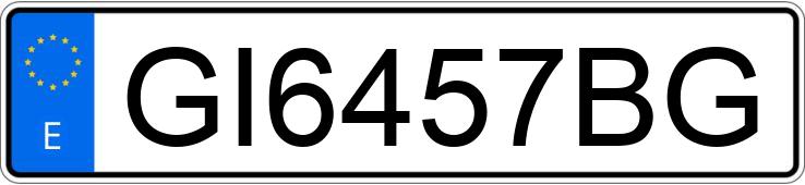 Numer rejestracyjny GI6457BG posiada AUDI A3 Numer rejestracyjny GI6457BG posiada AUDI A3