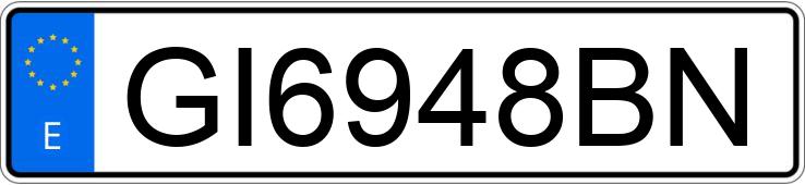 Numer rejestracyjny GI6948BN posiada CITROEN JUMPER