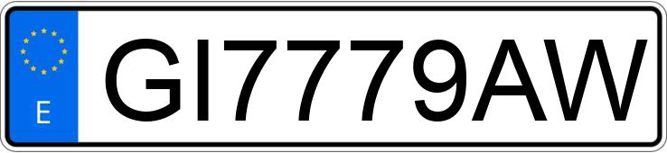 Numer rejestracyjny GI7779AW posiada OPEL ASTRA