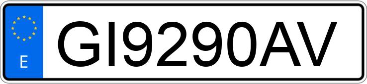 Numer rejestracyjny GI9290AV posiada TOYOTA CARINA E Numer rejestracyjny GI9290AV posiada TOYOTA CARINA E