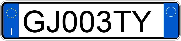 Numer rejestracyjny GJ003TY posiada BMW Serie 2 Cpe