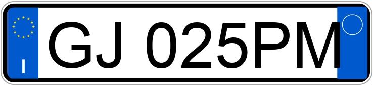 Numer rejestracyjny GJ025PM posiada VOLKSWAGEN T-Roc 1a serie Numer rejestracyjny GJ025PM posiada VOLKSWAGEN T-Roc 1a serie