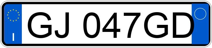 Numer rejestracyjny GJ047GD posiada FIAT Panda 3a serie