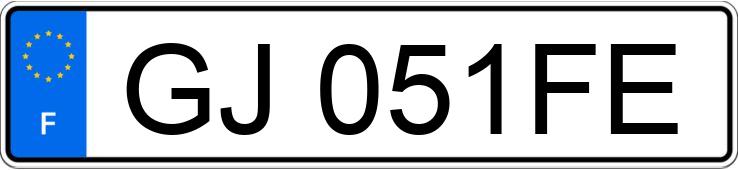 Numer rejestracyjny GJ051FE posiada DACIA JOGGER