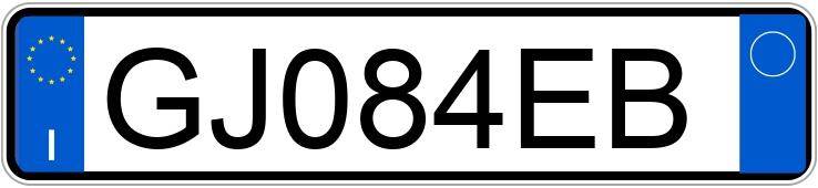 Numer rejestracyjny GJ084EB posiada FIAT 500X Numer rejestracyjny GJ084EB posiada FIAT 500X