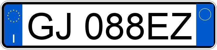 Numer rejestracyjny GJ088EZ posiada HYUNDAI i20 3a serie