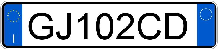 Numer rejestracyjny GJ102CD posiada JEEP Compass 2a serie Numer rejestracyjny GJ102CD posiada JEEP Compass 2a serie