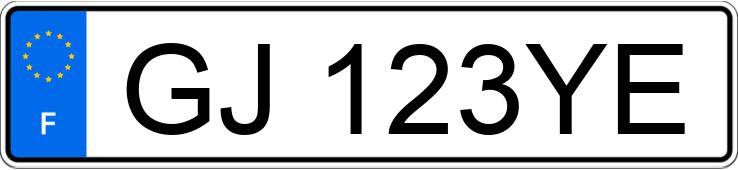 Numer rejestracyjny GJ123YE posiada VOLKSWAGEN POLO VI