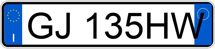 Numer rejestracyjny GJ135HW posiada CITROEN C4 3a serie Numer rejestracyjny GJ135HW posiada CITROEN C4 3a serie