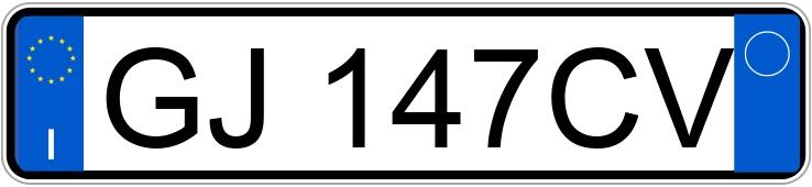 Numer rejestracyjny GJ147CV posiada JEEP Compass 2a serie