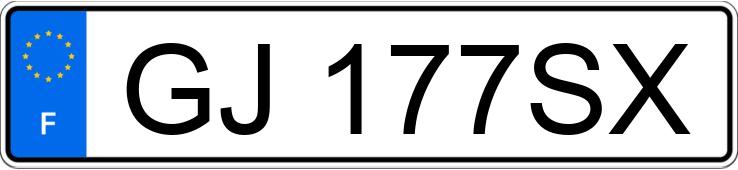 Numer rejestracyjny GJ177SX posiada RENAULT ZOE Numer rejestracyjny GJ177SX posiada RENAULT ZOE