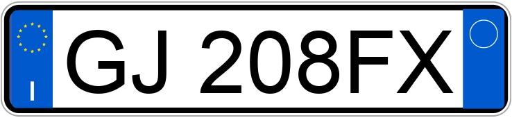 Numer rejestracyjny GJ208FX posiada CUPRA Formentor