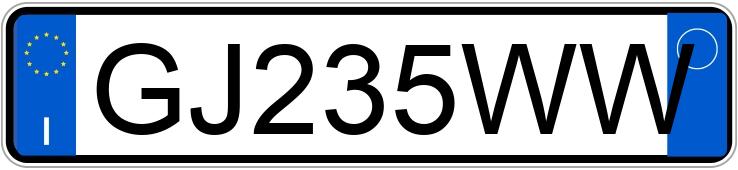 Numer rejestracyjny GJ235WW posiada BMW Serie 2 G.C. Numer rejestracyjny GJ235WW posiada BMW Serie 2 G.C.