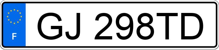 Numer rejestracyjny GJ298TD posiada FORD FIESTA