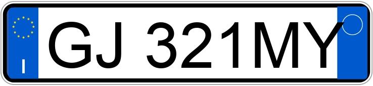 Numer rejestracyjny GJ321MY posiada VOLKSWAGEN T-Roc 1a serie