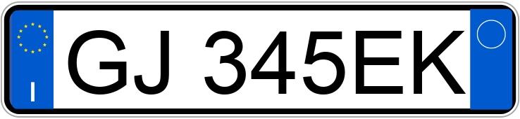 Numer rejestracyjny GJ345EK posiada PEUGEOT 3008 2a serie