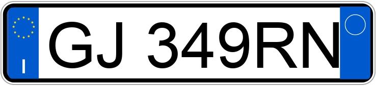 Numer rejestracyjny GJ349RN posiada CUPRA Born