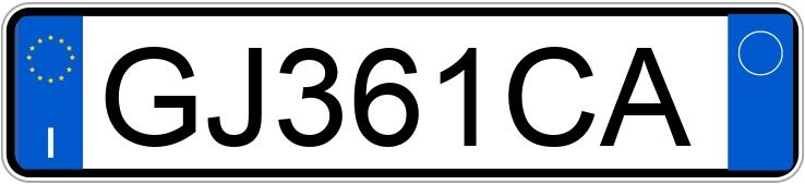 Numer rejestracyjny GJ361CA posiada HYUNDAI Coupe 2a serie Numer rejestracyjny GJ361CA posiada HYUNDAI Coupe 2a serie