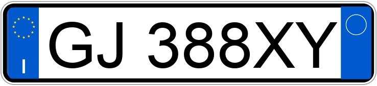 Numer rejestracyjny GJ388XY posiada FORD Focus 4a serie Numer rejestracyjny GJ388XY posiada FORD Focus 4a serie