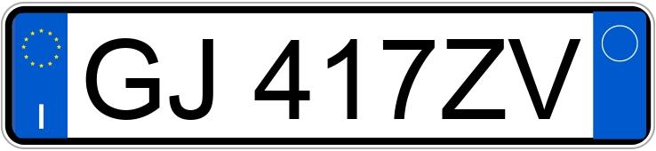 Numer rejestracyjny GJ417ZV posiada AUDI Q8