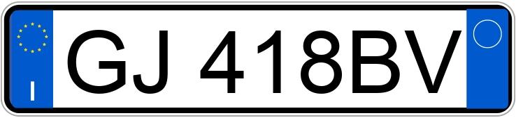 Numer rejestracyjny GJ418BV posiada VOLKSWAGEN Polo 6a serie Numer rejestracyjny GJ418BV posiada VOLKSWAGEN Polo 6a serie