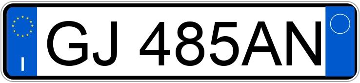 Numer rejestracyjny GJ485AN posiada AUDI A4 5a serie Numer rejestracyjny GJ485AN posiada AUDI A4 5a serie