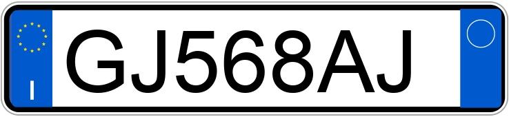 Numer rejestracyjny GJ568AJ posiada MINI Mini 5P