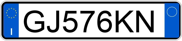 Numer rejestracyjny GJ576KN posiada MERCEDES Classe A