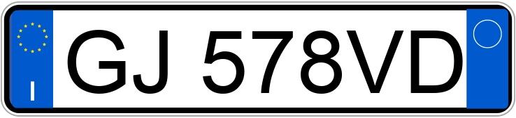 Numer rejestracyjny GJ578VD posiada FORD Puma Numer rejestracyjny GJ578VD posiada FORD Puma